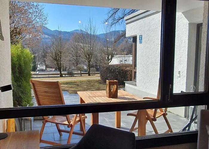 דירה Mit Terrasse Im Alpinen Stil *